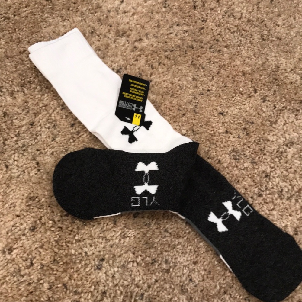 New under armor youth sport socks.